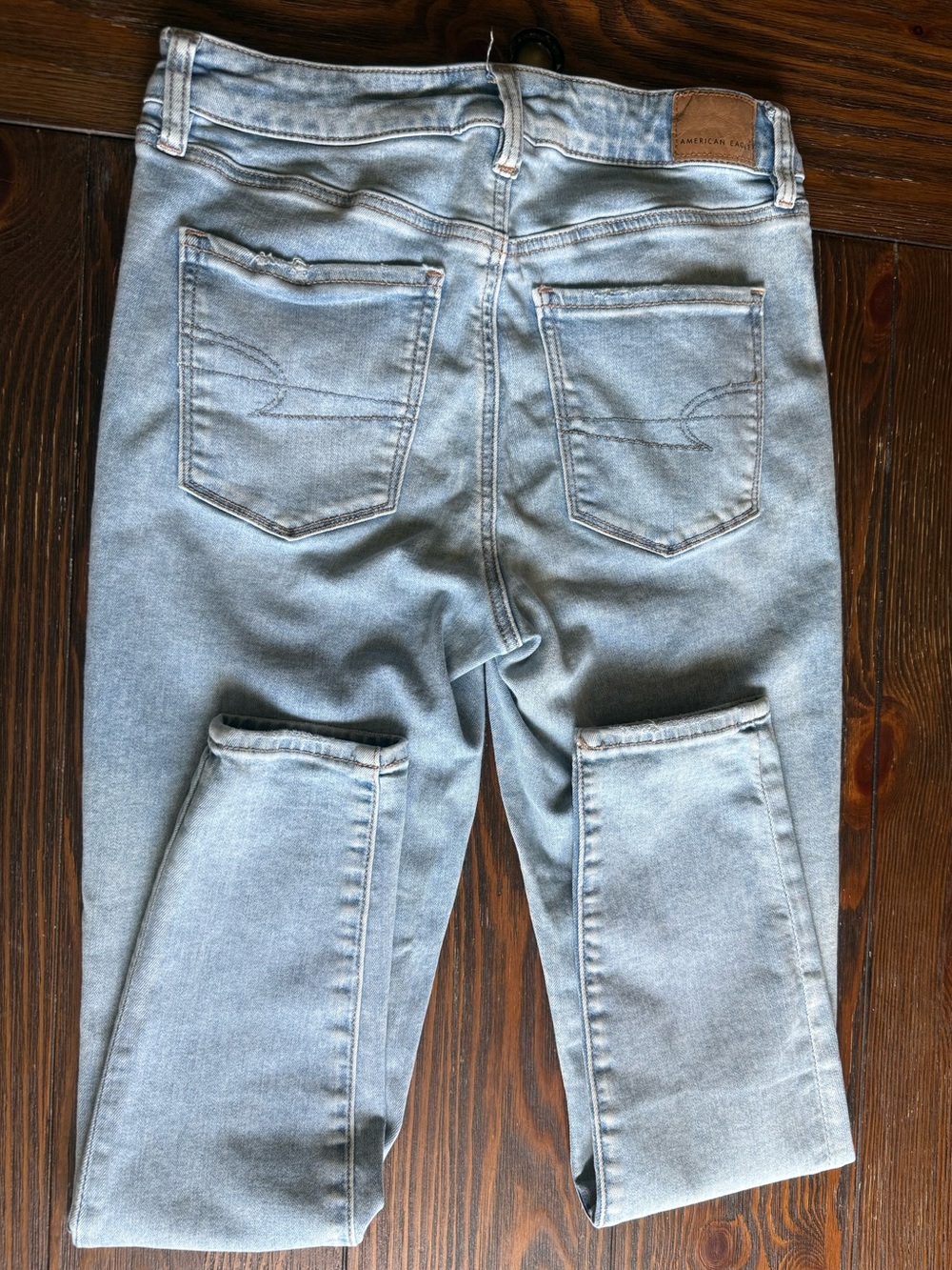 American Eagle Outfitters Light Blue Jeggings Jeans